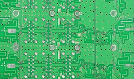 該PCB上的接地點具有很高的DC隔離度，但它們也具有一些雜散電容